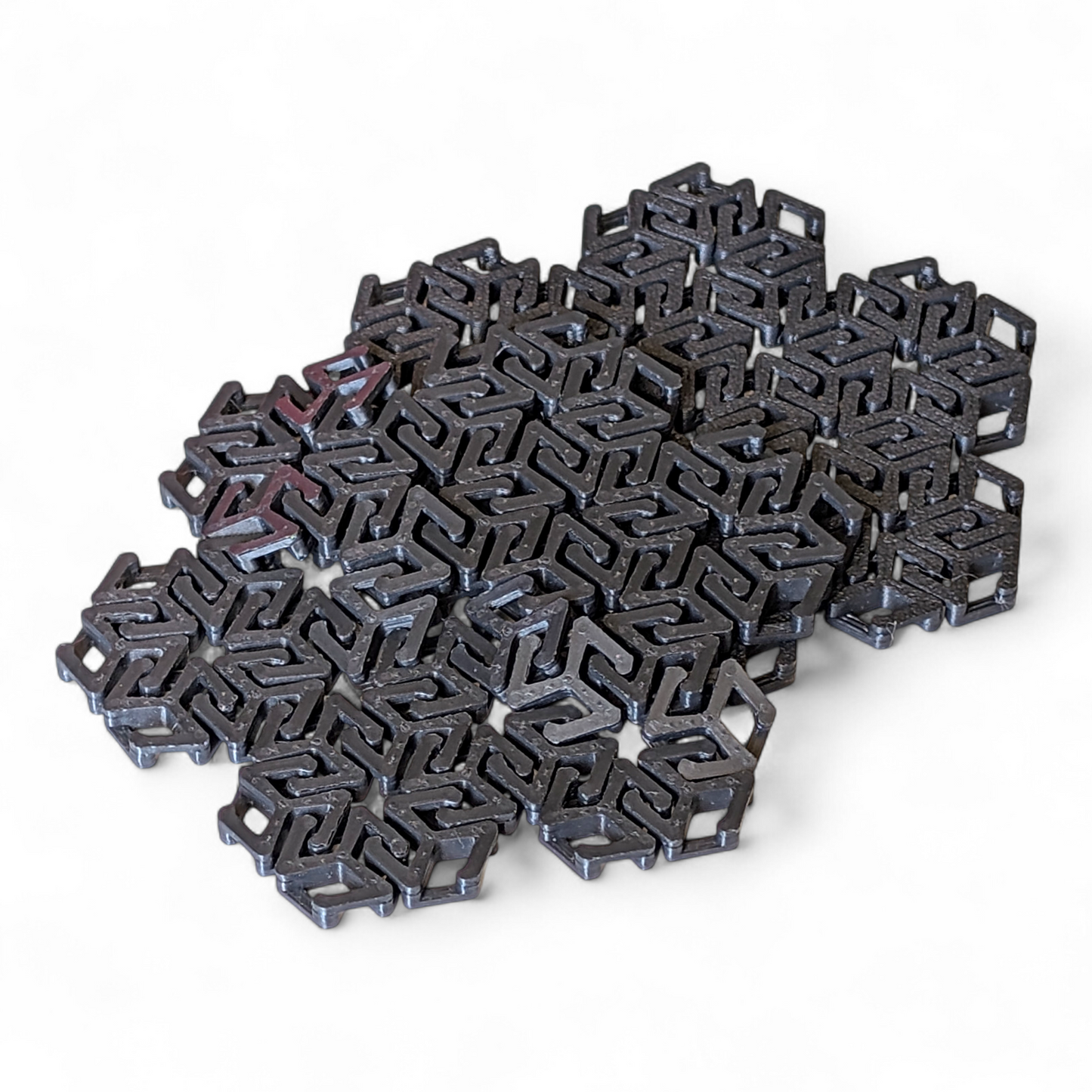 Hex-mail Coasters