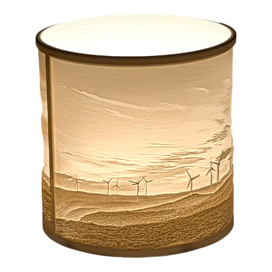 Windmills Sunset Lampshade 14cm
