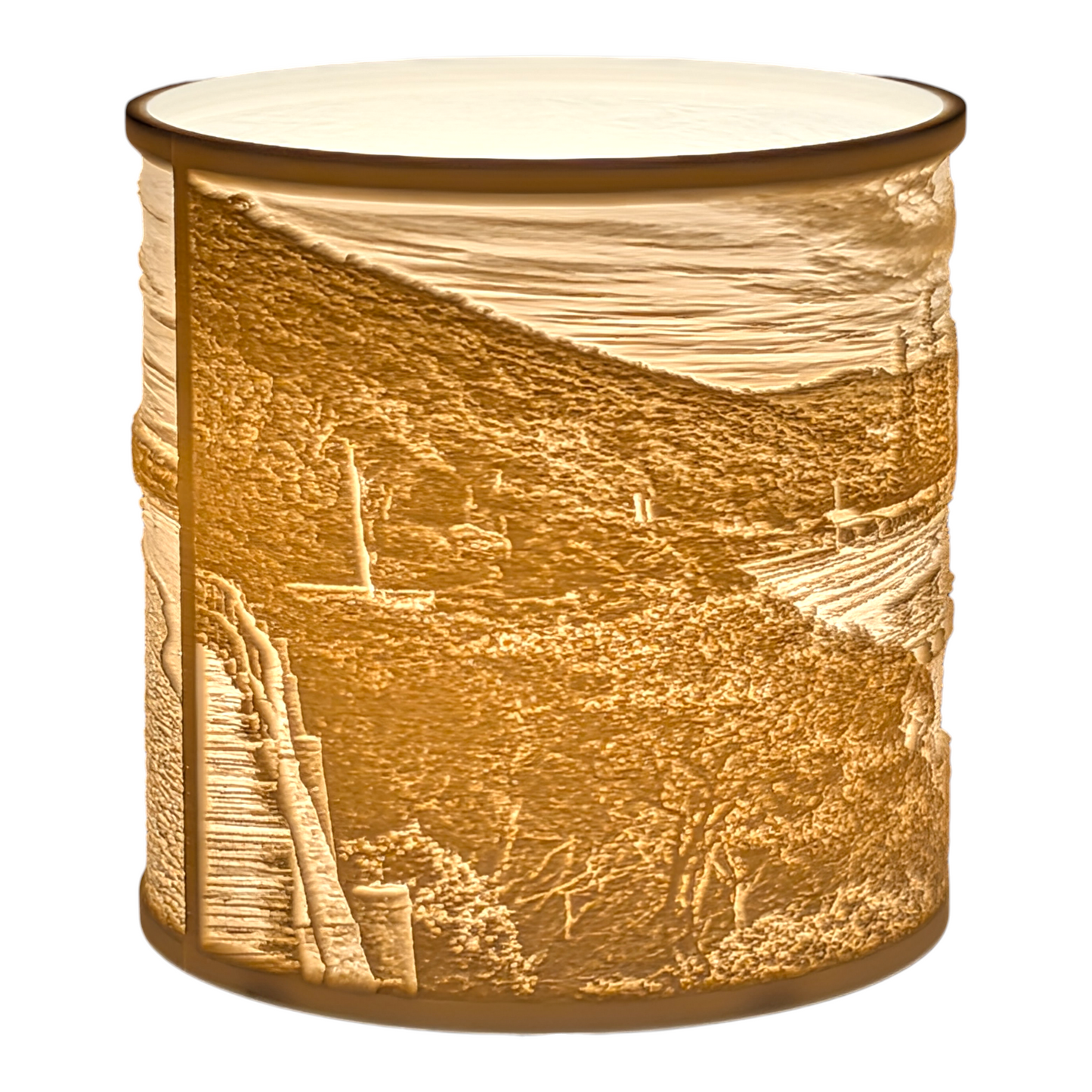 Middleton Beach Sunset Lampshade 14cm