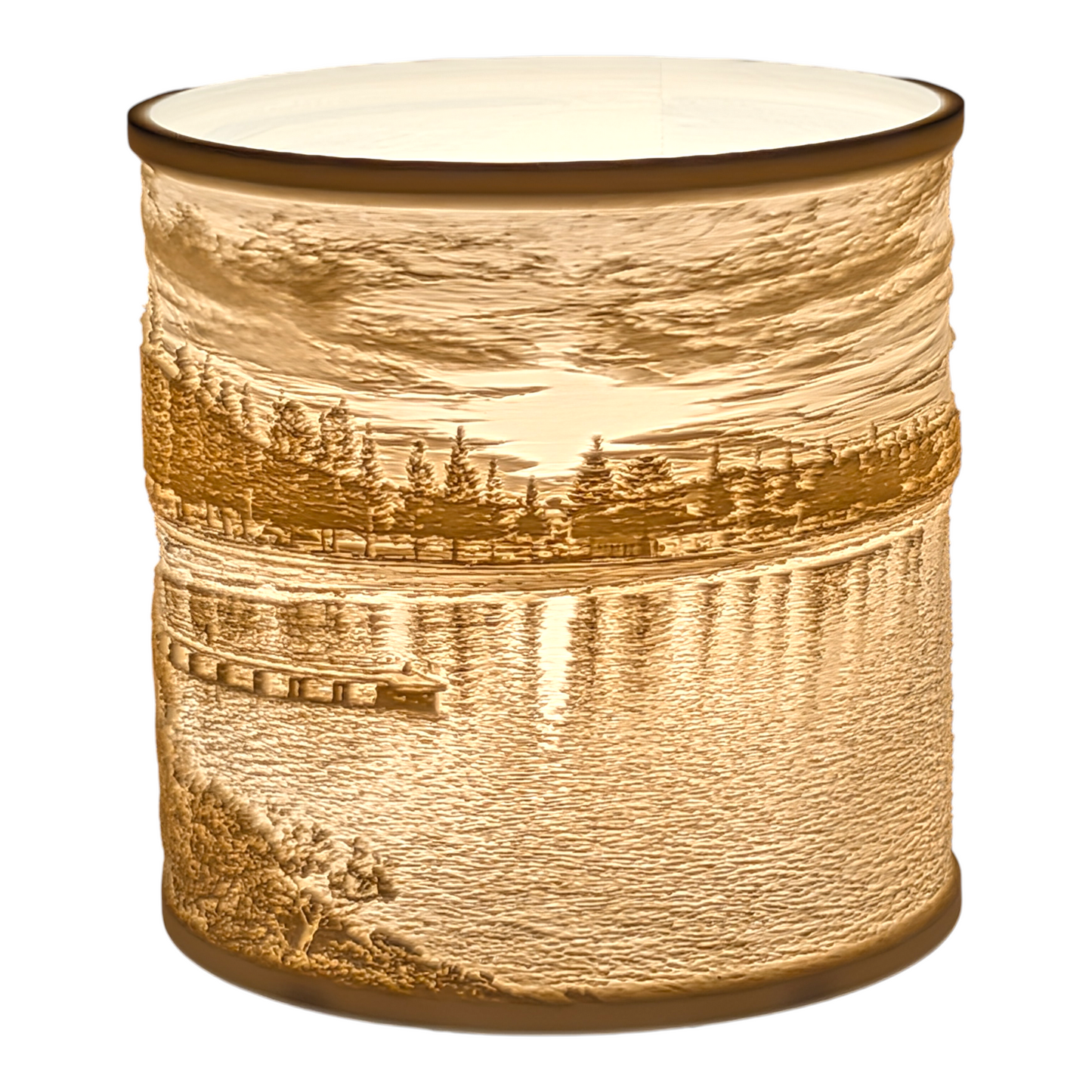 Middleton Beach Sunset Lampshade 14cm