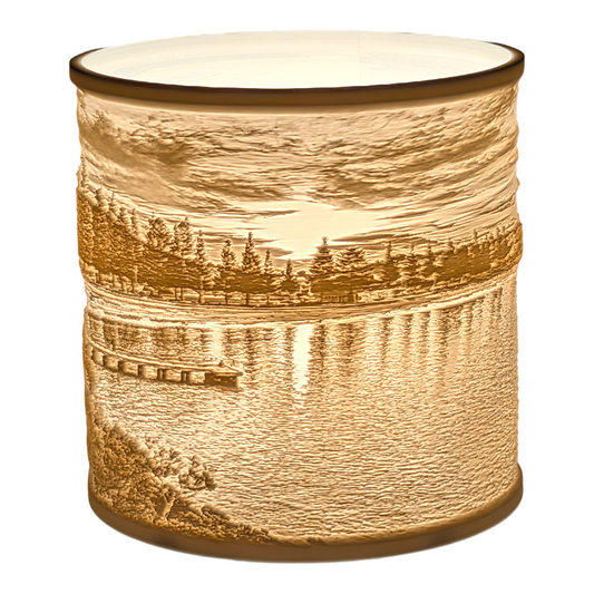 Middleton Beach Sunset Lampshade 14cm