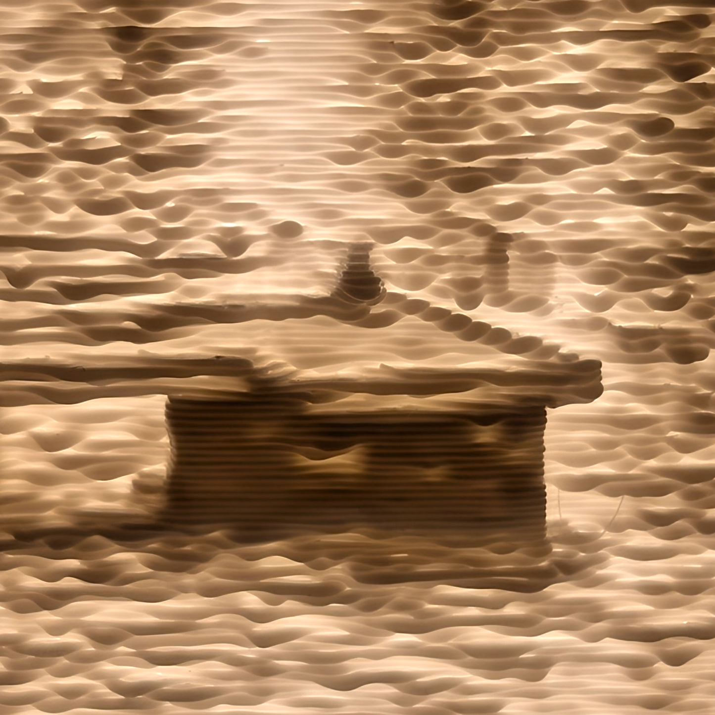 Middleton Beach Sunset Lampshade 14cm