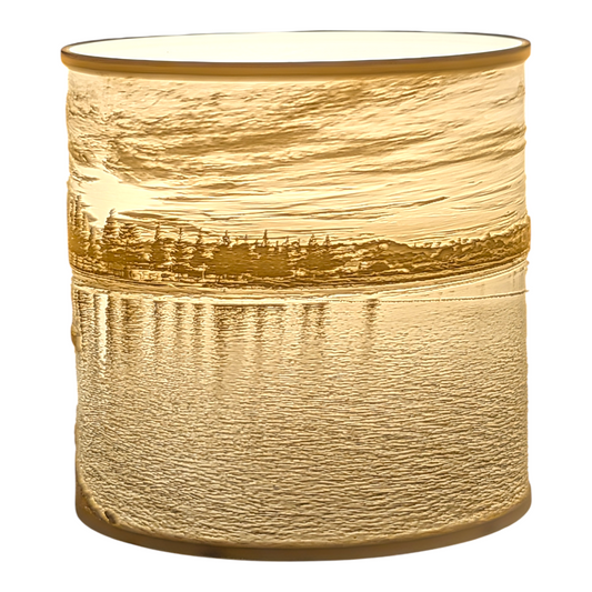 Middleton Beach Sunset Lampshade 19cm