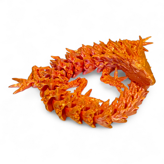 Articulated Fire Dragon