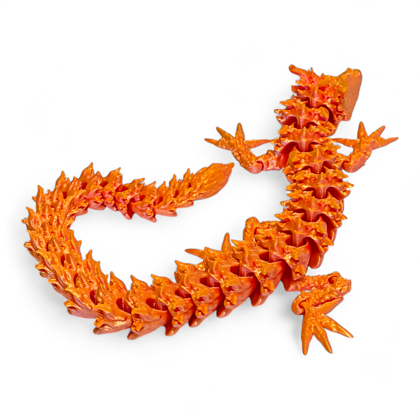 Articulated Fire Dragon